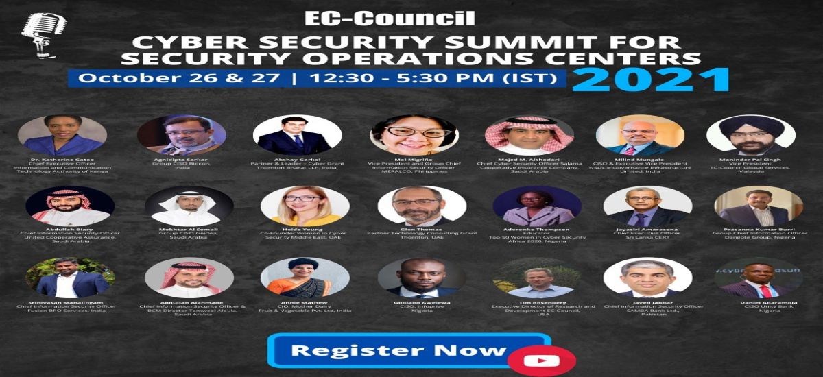 EC-Council Cyber Security for SOCs Summit
