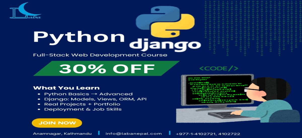 Python + Django Full-Stack Web Development 